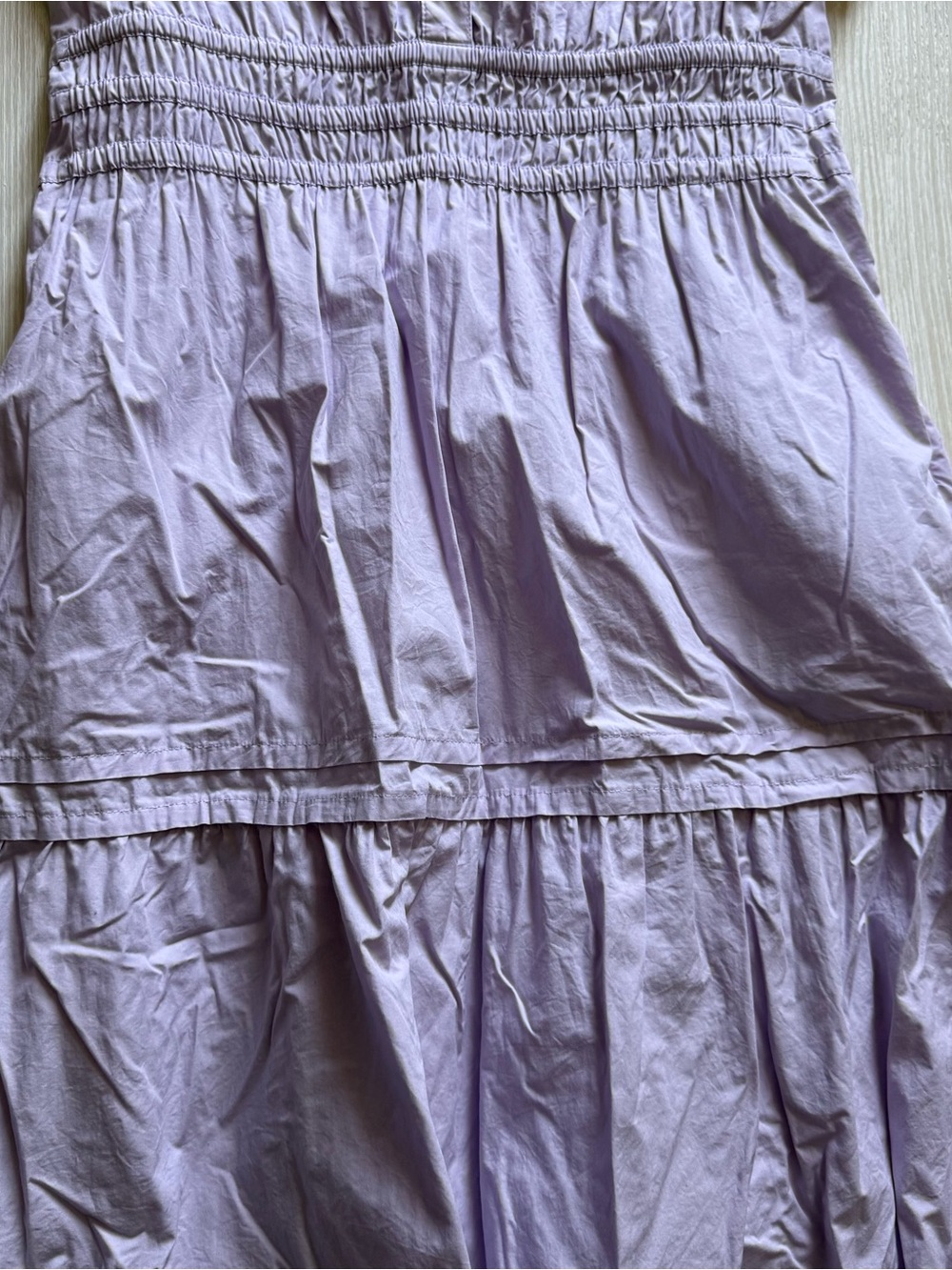 Quince Lavender Tiered Maxi Dress - Picture 6 of 9